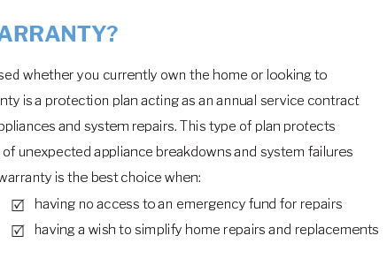 home warranty el cajon